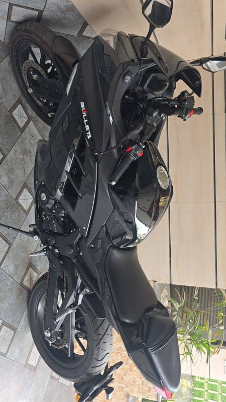 Kawasaki ninja 400cc project lights Installed , Exhaust Installed, 8