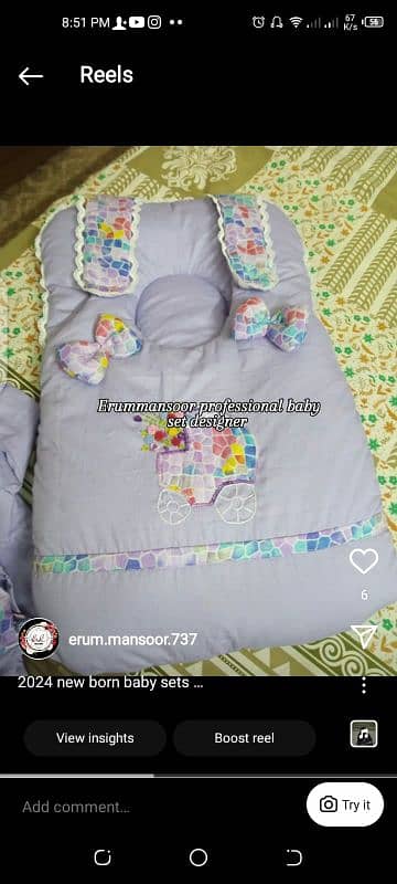 BABY BEDDING SET, BABY SETS, 6PCS SET CONTACT FOR . MORE 8