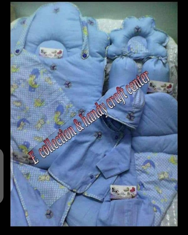 BABY BEDDING SET  , BABY SETS  , DIFFERENT COLOURS,  6 PCS SET 1