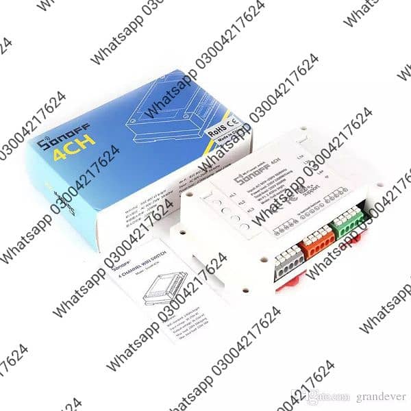 SONOFF 4CH 4 Channel solar Ewelink 10A 2200W 2.4Ghz Smart Hom 6