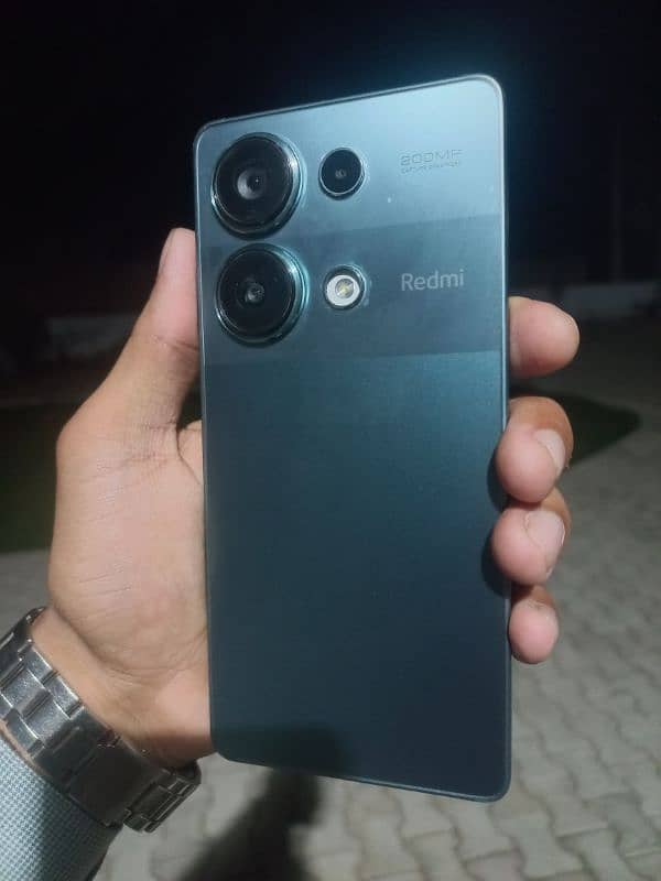 Redmi Note 13 pro storage 256/8 3