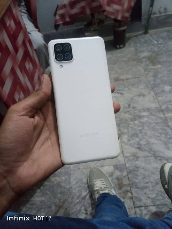 Samsung A12 with box charger 10/10 condition 4/128 2