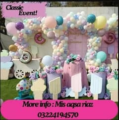 BiRTHDAY Balloon Decor, Light, Event Planner, Birthday, Catering, SMD