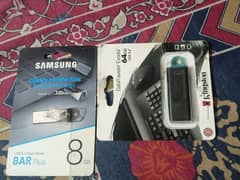 Samsung USB ( 8gb ] + Kingston USB ( 64gbs ]