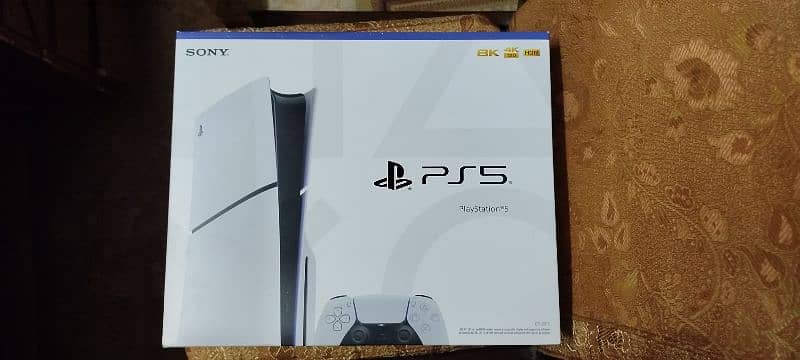 ps5 slim for sale with three games blackops6, tekken8,mirage 5