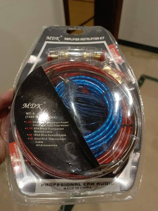 amplifier installation wiring kit brand new available 0