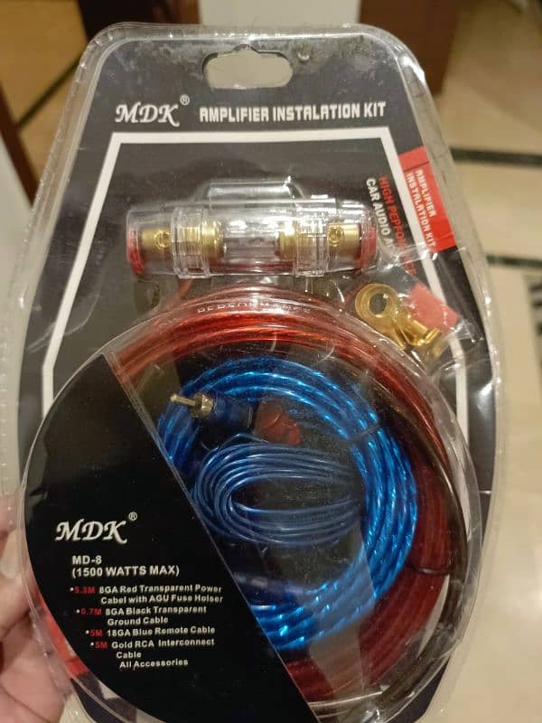 amplifier installation wiring kit brand new available 2