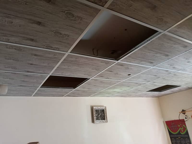 false Ceiling 2by2 Roof Ceiling Gypsum Ceiling Plastir paris ceiling 11