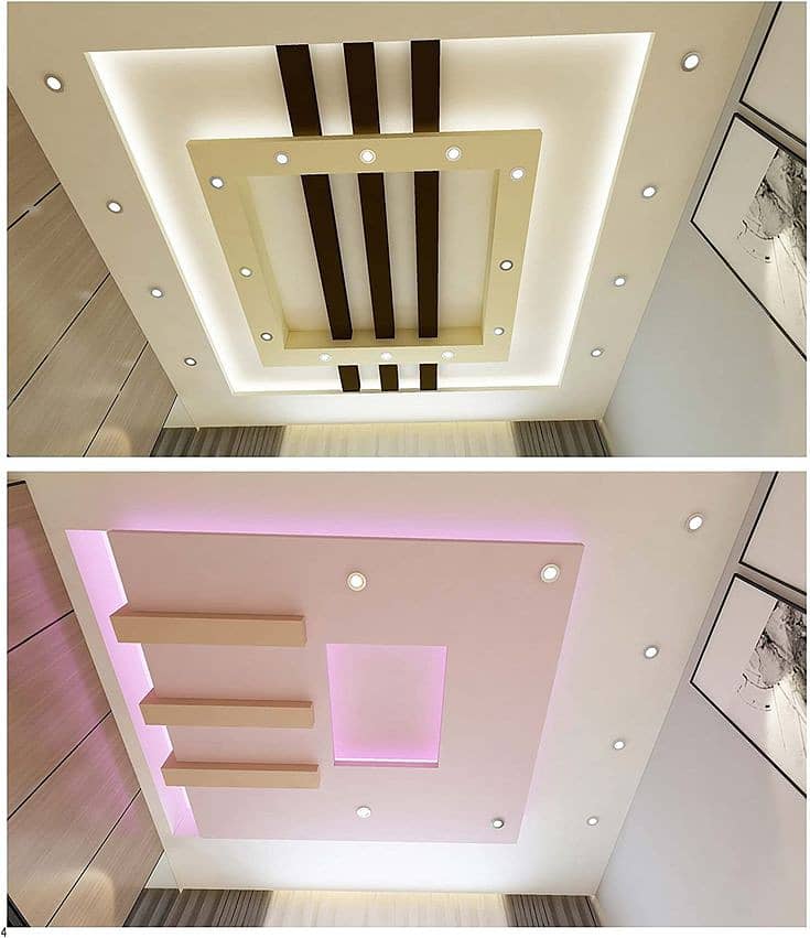 false Ceiling 2by2 Roof Ceiling Gypsum Ceiling Plastir paris ceiling 14