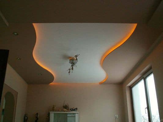 false Ceiling 2by2 Roof Ceiling Gypsum Ceiling Plastir paris ceiling 15