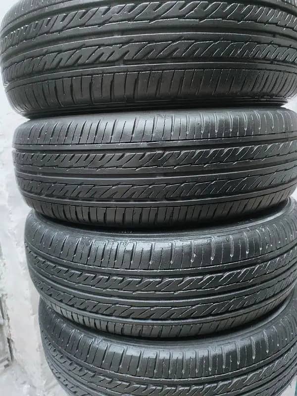 155/65R13 Japani Goodyear 4 Tyres Set in very Good Condition 1