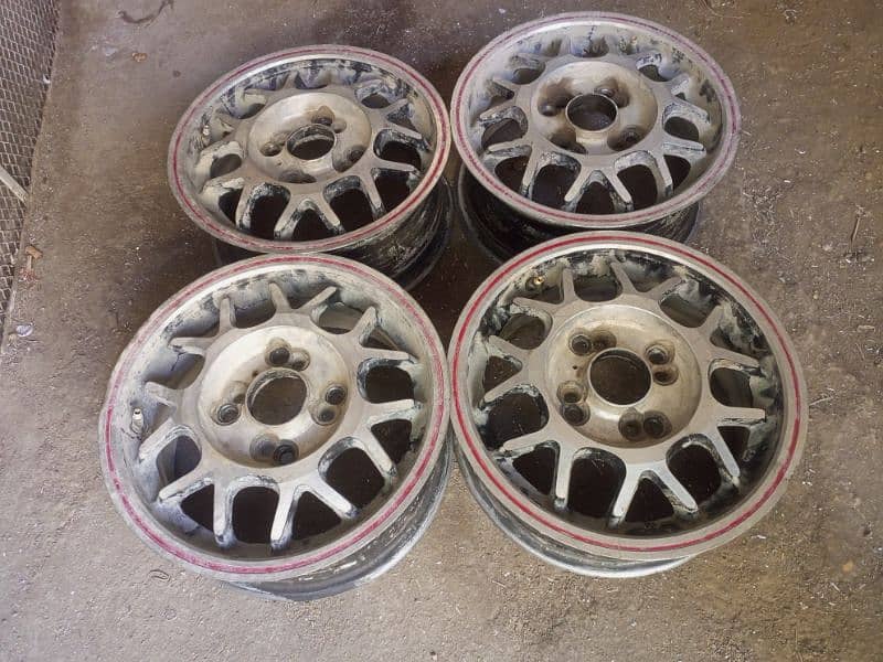 13 size alloy Rim 114 or 100 pcd 0