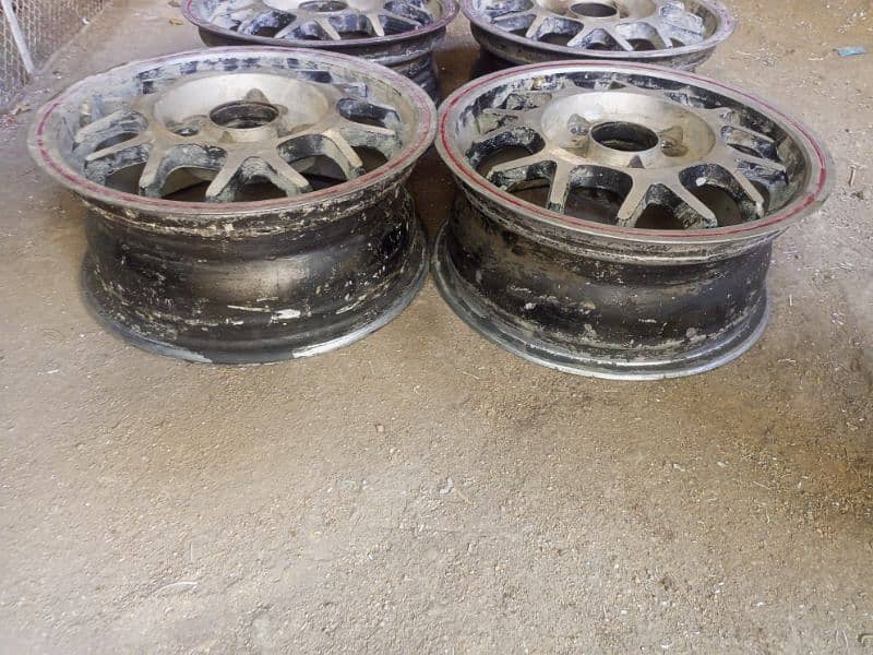 13 size alloy Rim 114 or 100 pcd 5