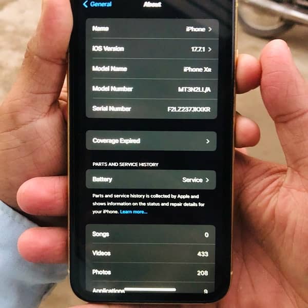 iPhone XR JV NONPTA 64 gb 7