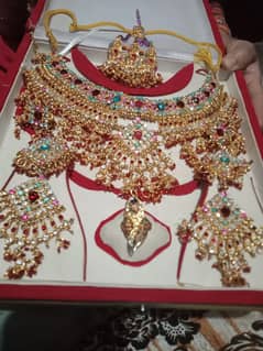 butiful jewellery gold plated 2 set for sale