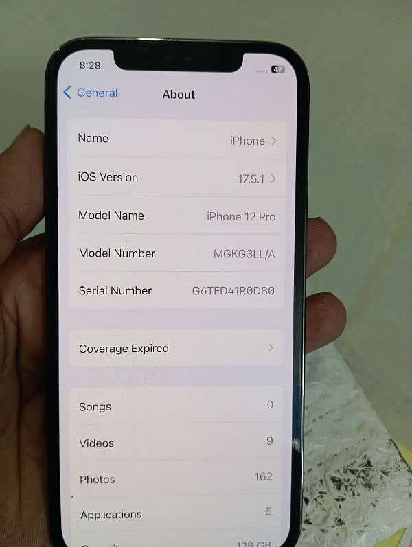 iPhone 12 pro 128 GB non pta 7