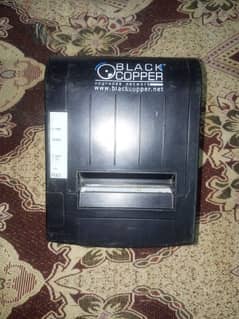 Black Copper Receipt Printer Used For sale