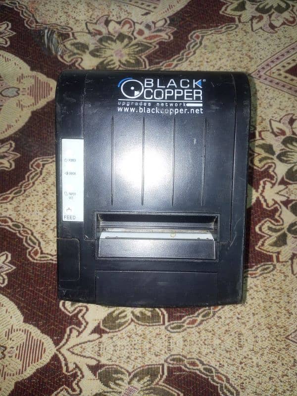 Black Copper Receipt Printer Used For sale 0