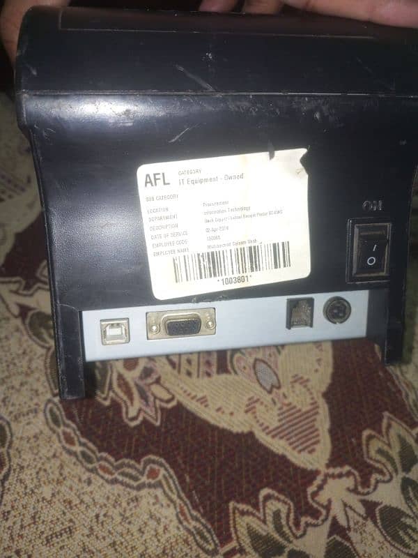 Black Copper Receipt Printer Used For sale 3