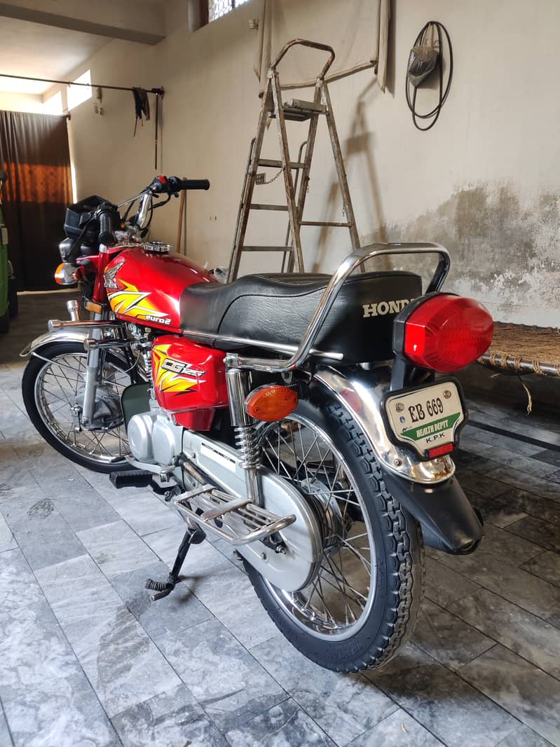 Honda Atlas CG125 mint condition 3