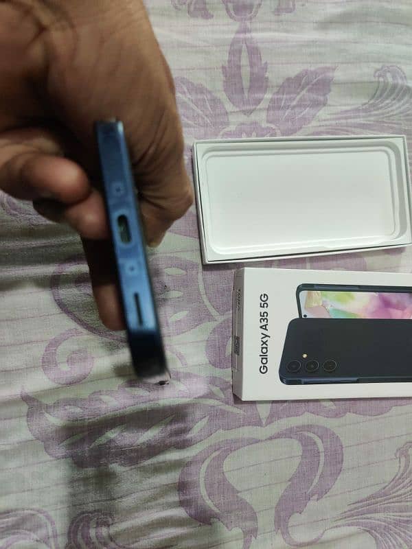 Samsung A35 Dubai 8/256 just 2 months used 8