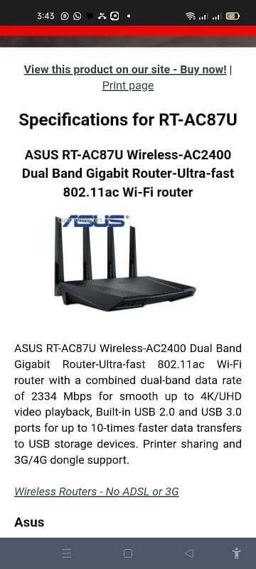 Linksys dual band router ac1900 mbps Asus dual band ac2400 mbps 1