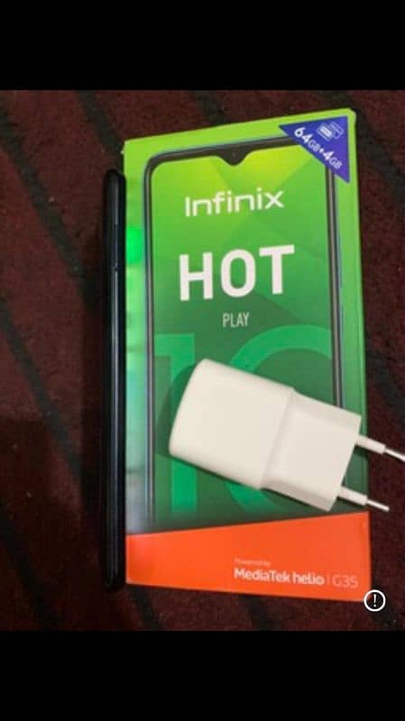 infinix hot 10 play 4gb ram 64gb memroy 4