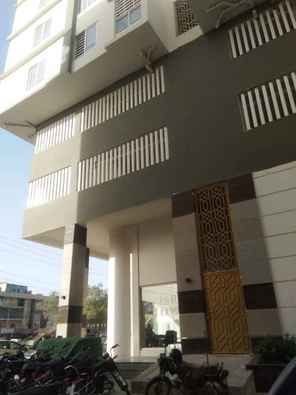 Isra Tower 2 bed drawing dining Barnd New Appartments Available On Sale Block 7 Jauhar 5