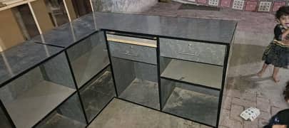 shop counter L shape