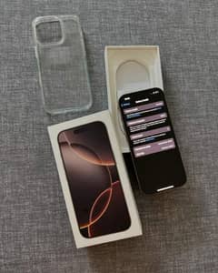 iphone 16 pro max non PTA 256gbWhatsApp number 03407399480