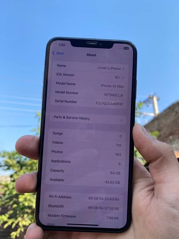 iphone xsmax jv 64 gb 0