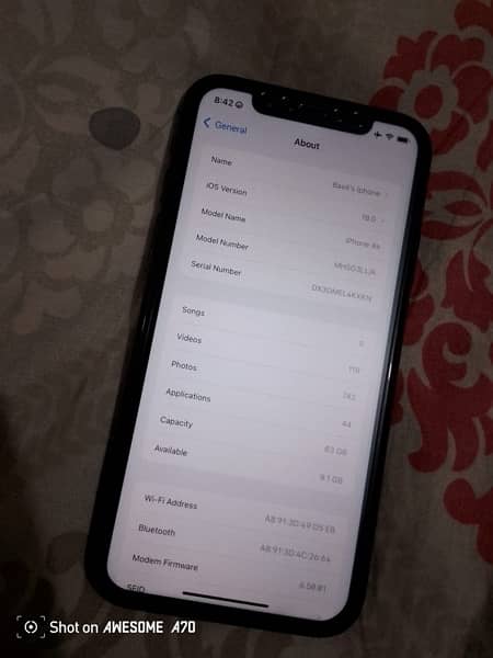 Apple Iphone XR 64Gb jv non pta 7