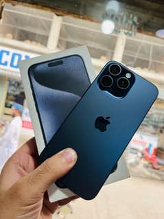 IPHONE 15 PRO MAX NON PTA JV 256GB 96HEALTH WITH BOX 10/10