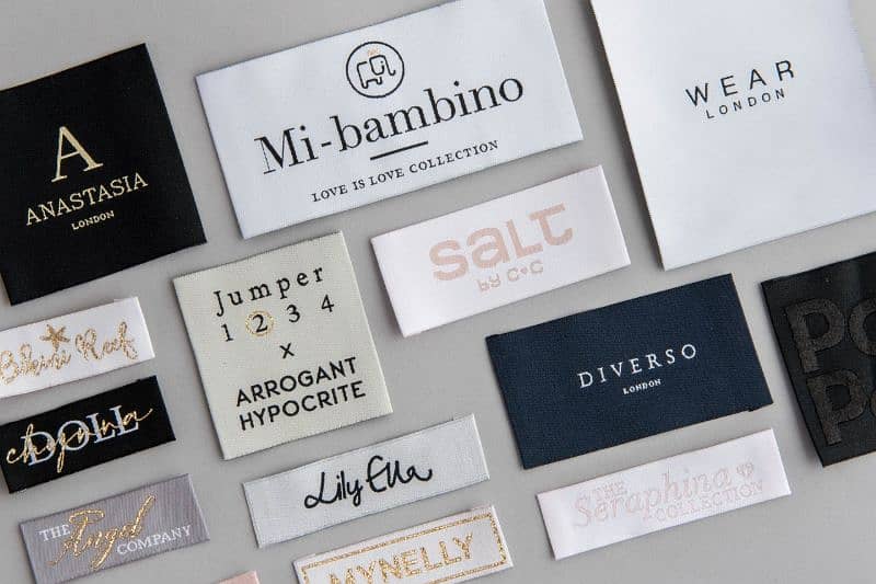 WOVEN LABELS, Tags 3