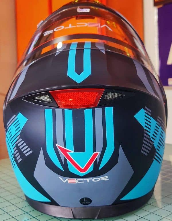 sky blue vector helmet . 1