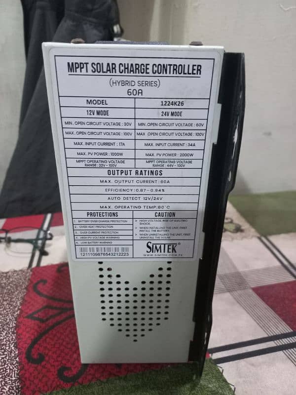 simptek MPPT CHARGE CONTROLLER 2