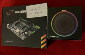 selling ease b450m mortherboard with GameMax Gamma 200 RGB CPU Air Coo