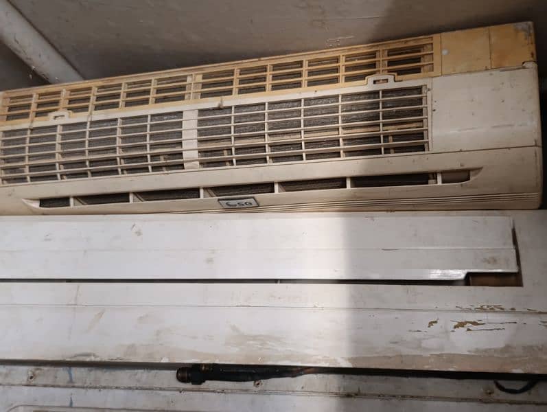 split AC 7 set indoor outer 2