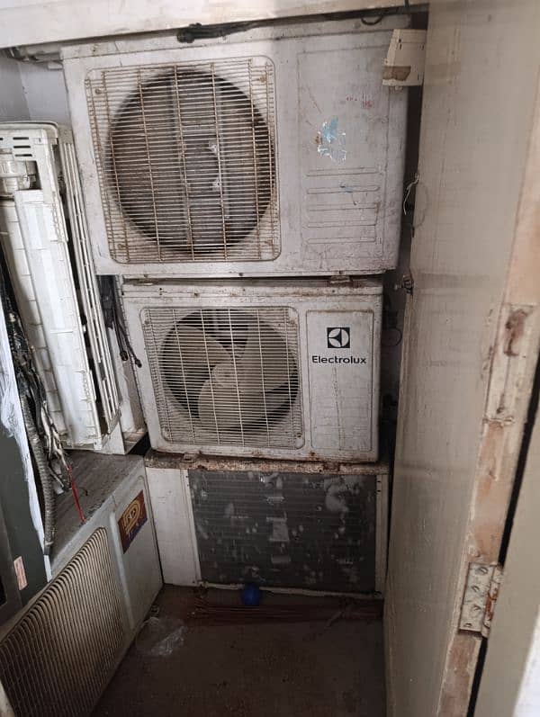 split AC 7 set indoor outer 4