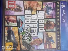 GTA 5 Online+offline disk only 3 days used for PS4/PS5