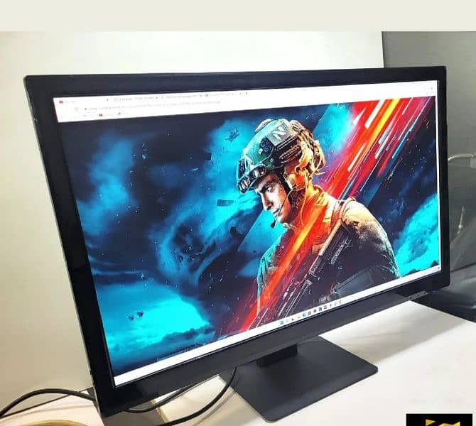 27" INCH 2k LED MONITOR, 16:9 WQHD IPS GAMING LCD HDMI, DP, DVI, VGA 9