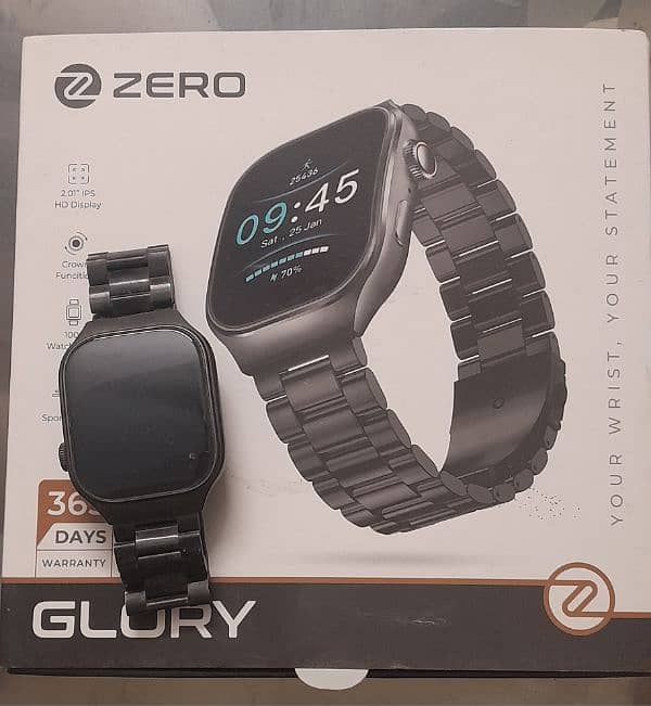 Zero Glory Stainless Steel smartwatch 1