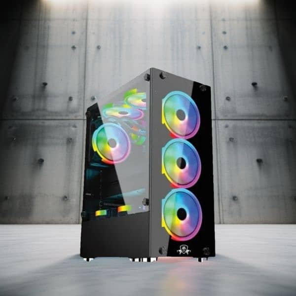 RGB Gaming PC with 4 RGB Fans 4