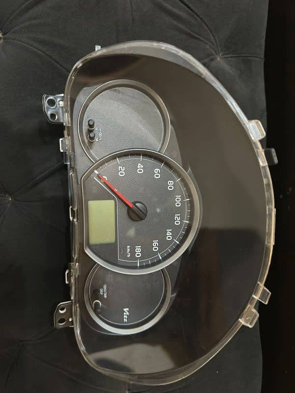 vitz speedometer 0