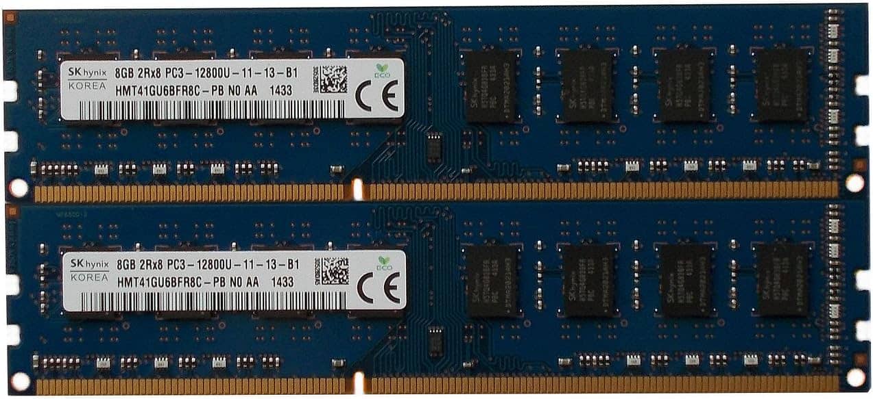 16GB Ddr3 Ram 8+8=16gb 2 Stick For sell 0