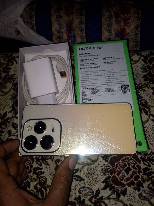 Infinix Hot 40 pro Excellent Condition 10/10 0