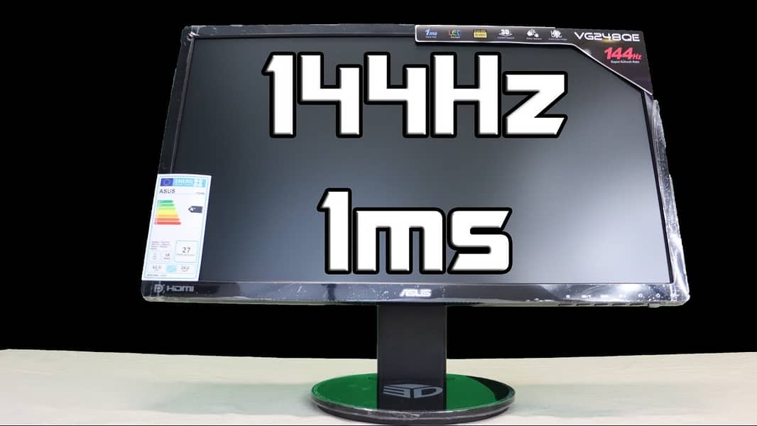 24" Inch Asus 144Hz Gaming Monitor with 1MS Time Response & HDMI port 5