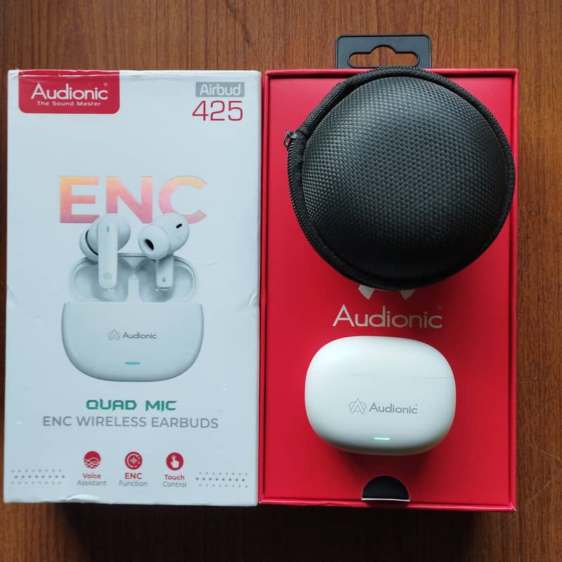 Audionic airbuds 425 new fresh 4