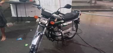 Honda 125 special addition 2022-23 model Karachi number