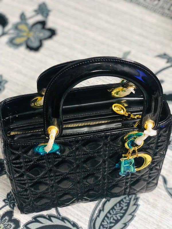 Christian Dior Black Handbag for women unused Read Ad Carefully 3